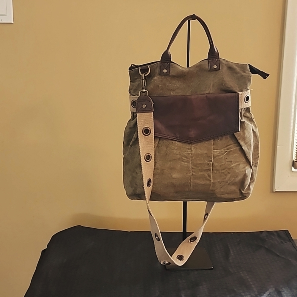 Mona B Satchell Cross Body Bag